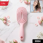 Detangling Hair Brush Faster Drying & Gentle Scalp Massage - Side View