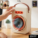 Portable Humidifying Air Cooling Fan Compact & Multi-Functional - Side View