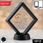 Jewellery Display Box Elegant Floating Design for Showcasing - Side View