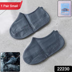 Reusable Waterproof Silicone Shoe Cover Stay Dry & Non-Slip - Side View