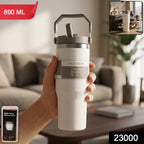 ALVENZA Vacuum Insulated Stainless Steel Tumbler – Keeps Beverages Hot & Cold