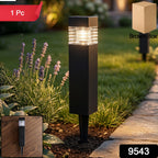 Garden Solar Light Waterproof Outdoor LED Lamp for Pathways - Side View