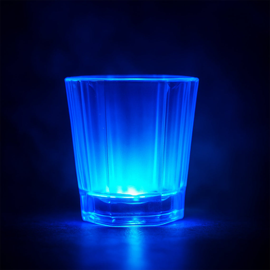 ALVENZA LED Light-Up Shot Glass Set – Vibrant Party Drinkware 24 Pc