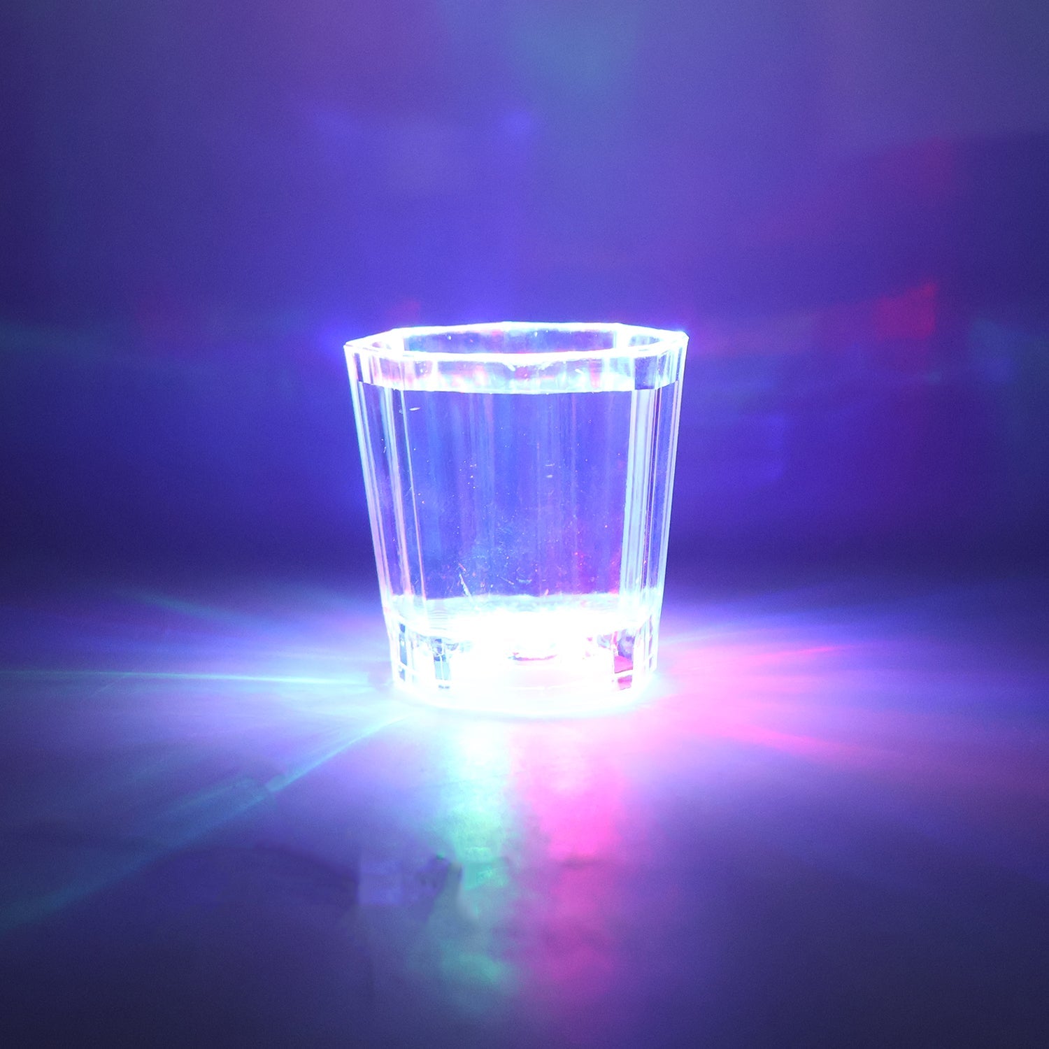 ALVENZA LED Light-Up Shot Glass Set – Vibrant Party Drinkware 24 Pc