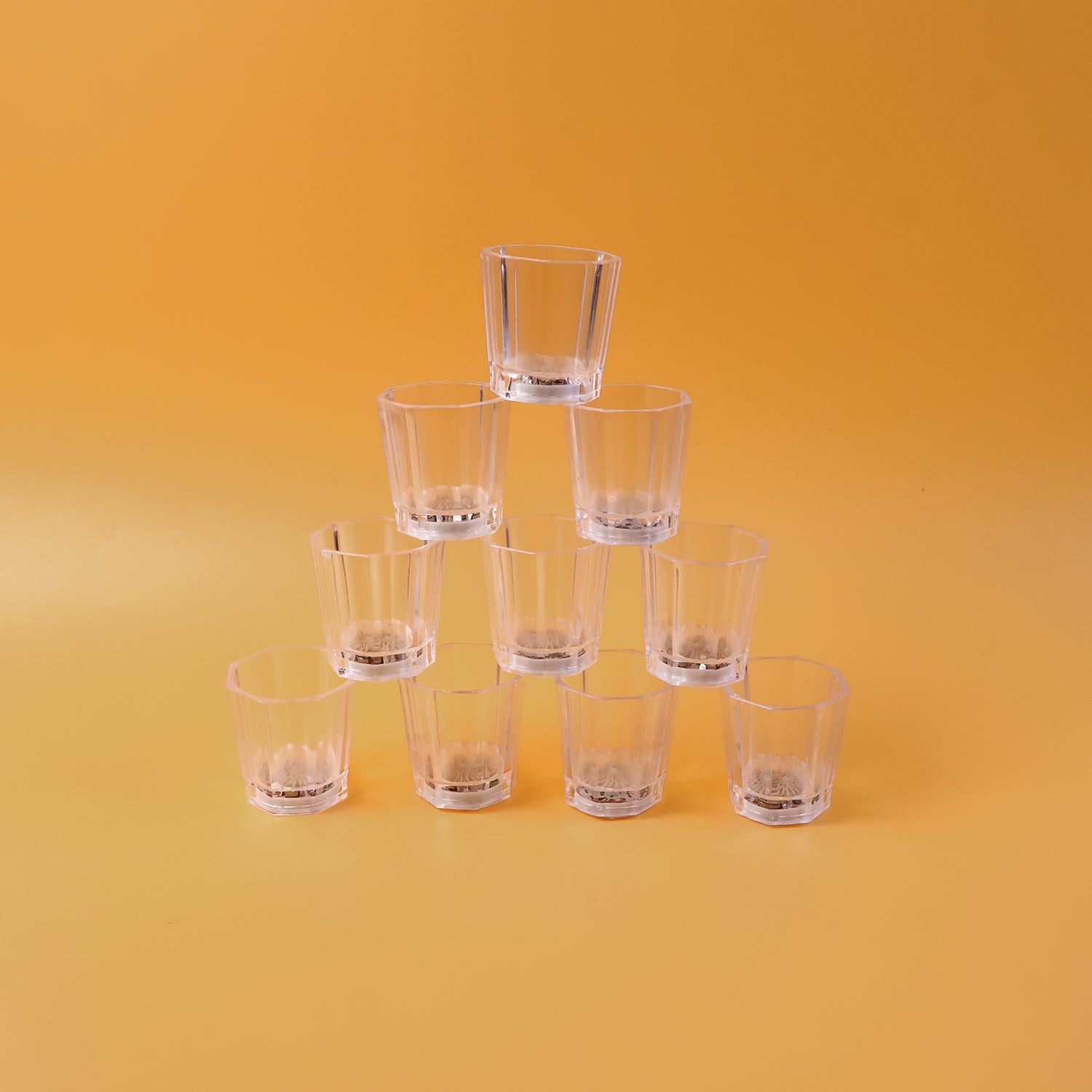 ALVENZA LED Light-Up Shot Glass Set – Vibrant Party Drinkware 24 Pc
