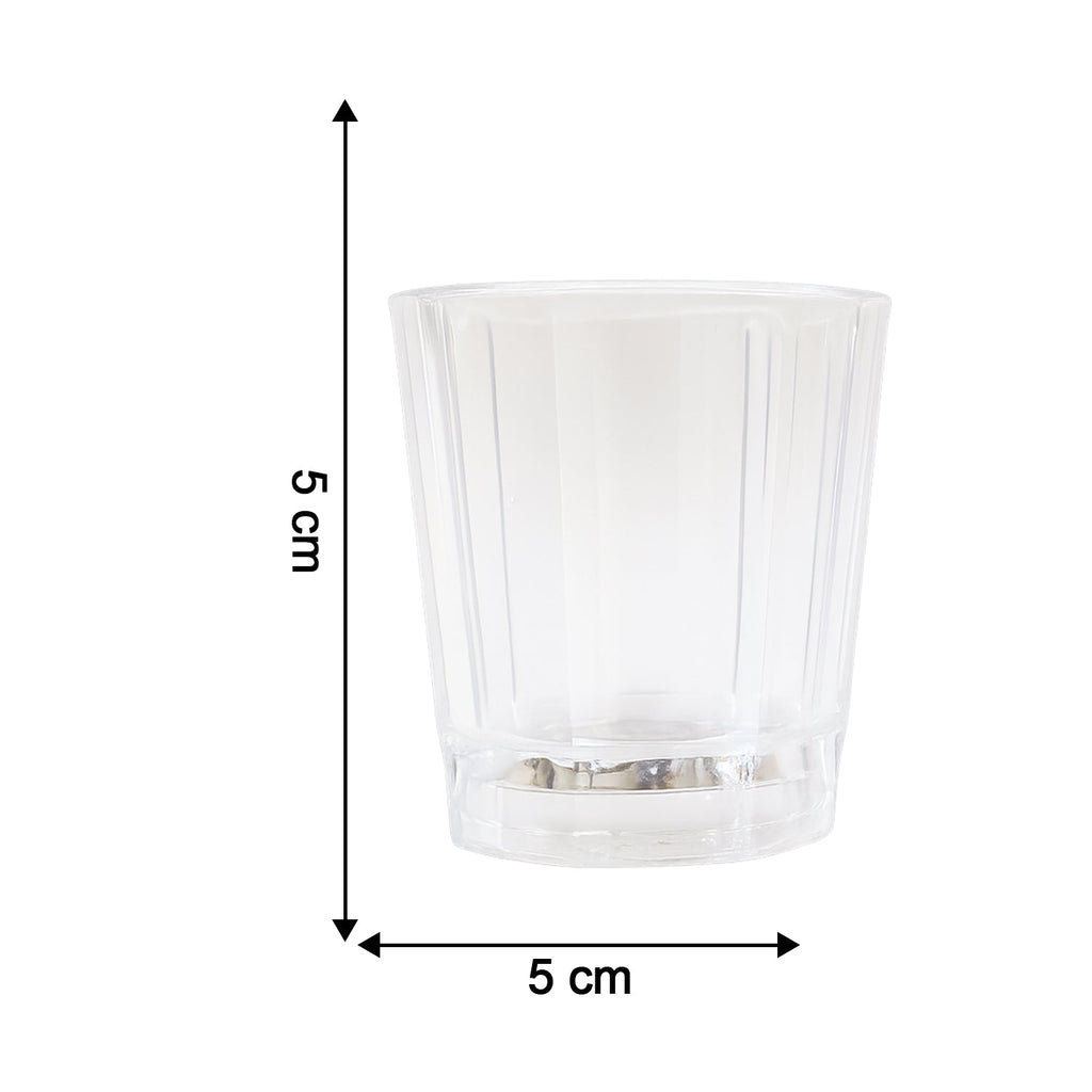 ALVENZA LED Light-Up Shot Glass Set – Vibrant Party Drinkware 24 Pc