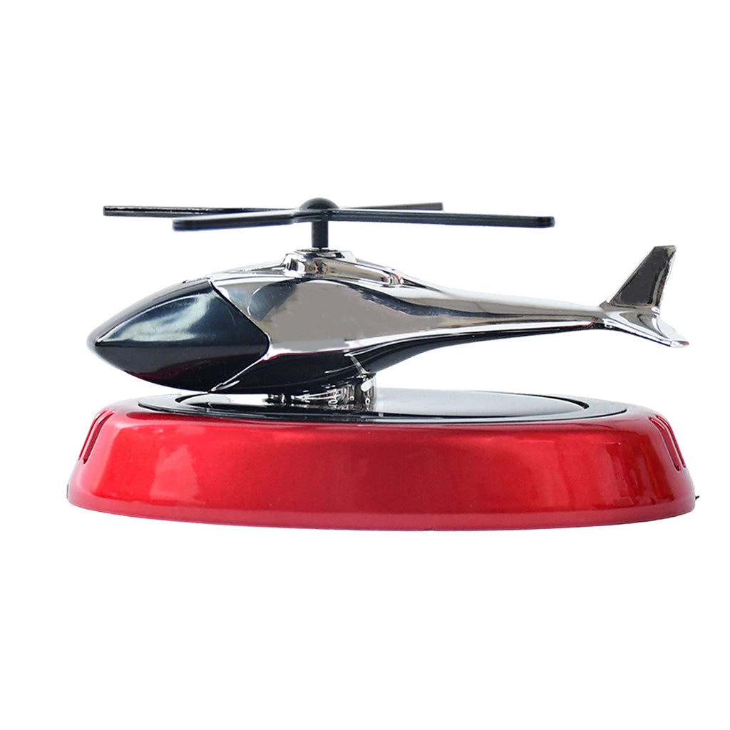 Solar Helicopter Car Air Freshener Eco-Friendly Rotating Diffuser - Detail View 5
