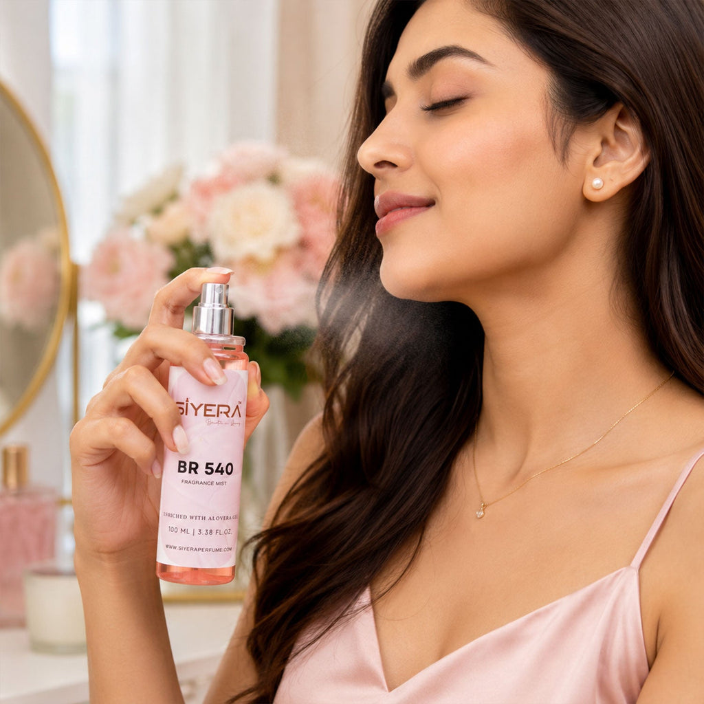 Fragrance Mist Body Spray Enriched with Aloe Vera for Long-Lasting Freshness - Front View