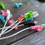 Cable Protector 4-Pc Charger Cord Saver with Suction Ends | Dustiva - Detail View 6