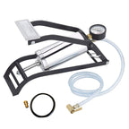 Steel Foot Pump Heavy Duty Car & Bike Tire Inflator - Front View