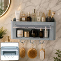 Wall Mounted Storage Organizer Shelf Space-Saving Bathroom & Kitchen Solution