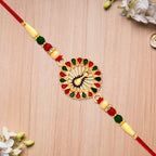 ALVENZA Vinayak Vrat Rakhi – Designer Ganesha Thread for Brothers