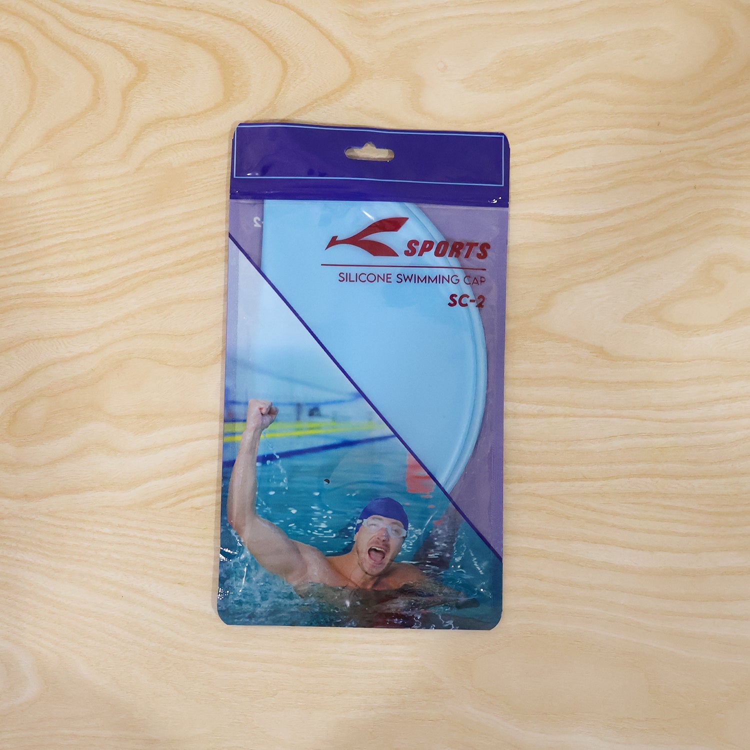 Waterproof Stretchable Silicone Swim Cap Fits All Ages for Swim & Water Sports - Detail View 8