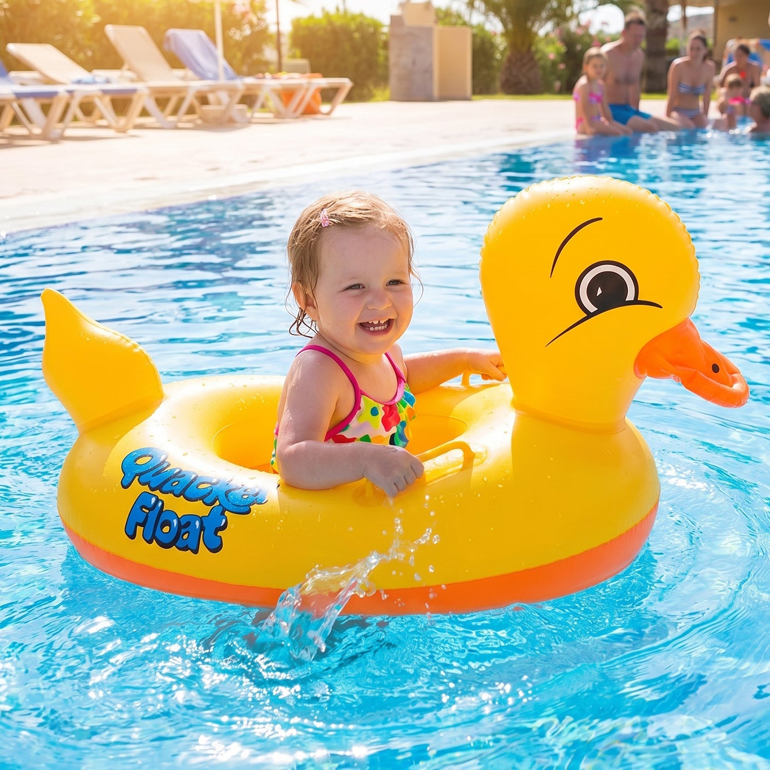 ALVENZA Kids Swimming Ring – Safe & Fun Water Play Accessory