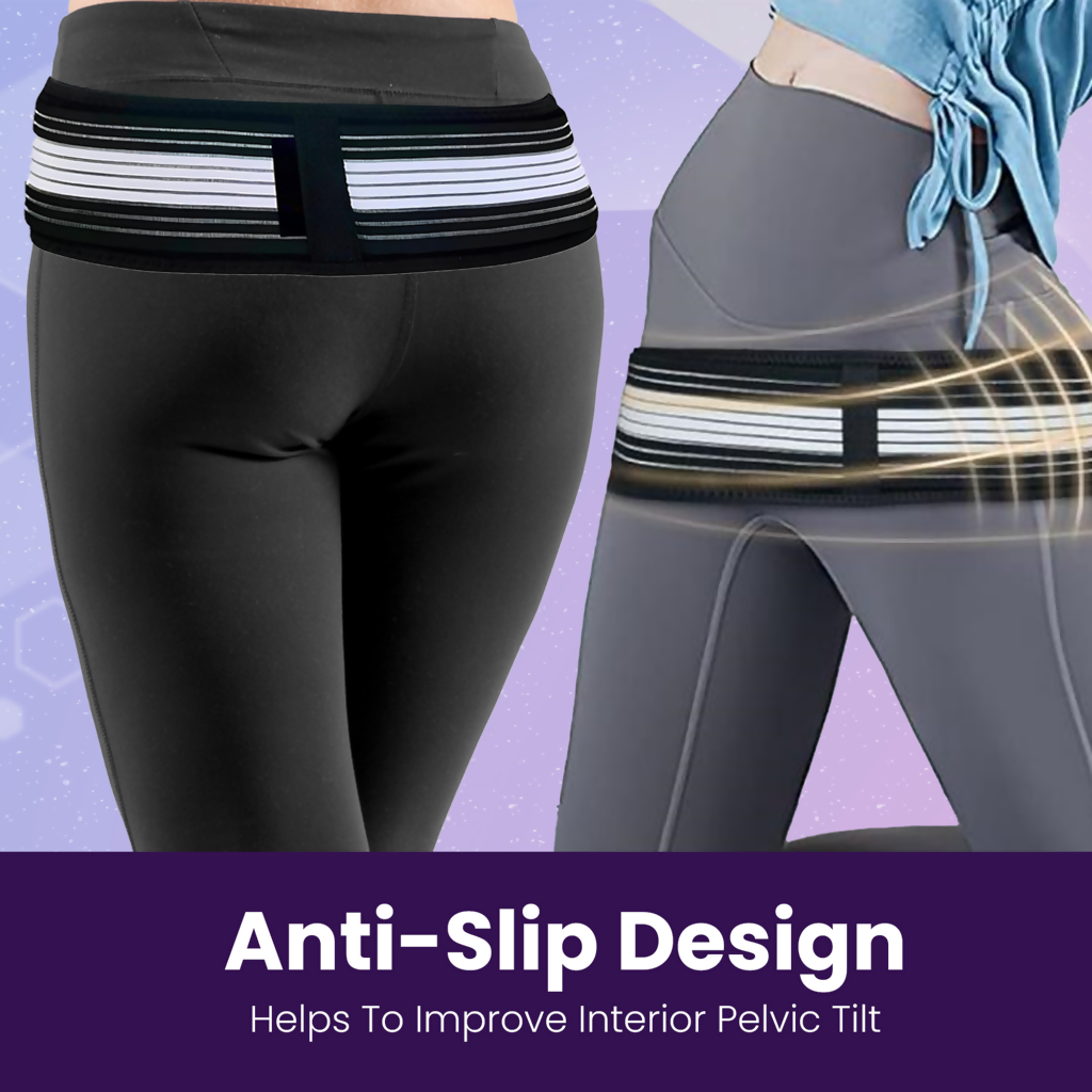 Hip Support Belt – Comfortable, Adjustable, Large Size for Back Relief