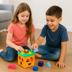 ALVENZA Shape Sorter Toy for Toddlers – Spin, Match & Learn Activity
