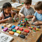 ALVENZA Modelling Clay Kit for Kids – Vibrant Colors & Creative Fun