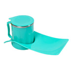 Kids Snack Tray with 350ml Steel Cup – Durable & Hygienic