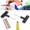 Tubeless Tyre Puncture Repair Kit Complete Set for Cars & Bikes