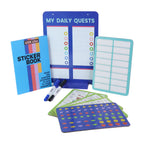 Magnetic Routine Board Engaging Habit Tracker for Kids - Back View