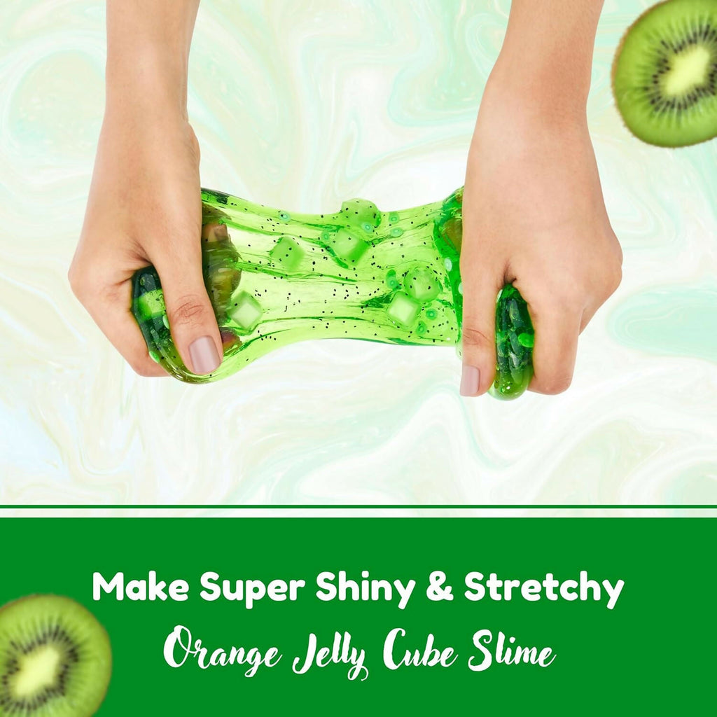 ALVENZA Kiwi Jelly Cube Slime Kit – Creative and Fun DIY Toy for Kids