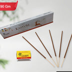 Agarbatti Mix Flavour 90g Long-Lasting Incense | - Side View