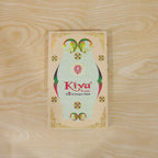 ALVENZA Silver Oval Floral Stone Rakhi with Color Petal Centre, Roli Chawal Coin and Card Packing