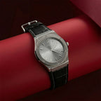Elegant Silver Dial Watch – Modern & Sophisticated Design for Men