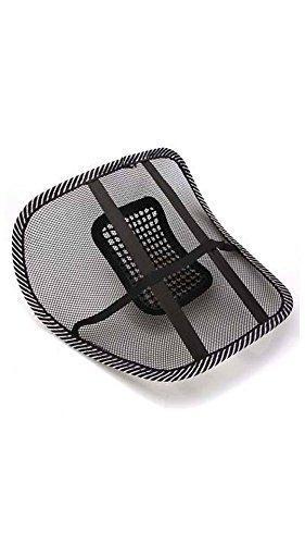 Ventilation Back Rest Ergonomic Lumbar Support - Back View
