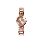Rose Gold Analog Wrist Watch – Elegant & Minimalist for Women