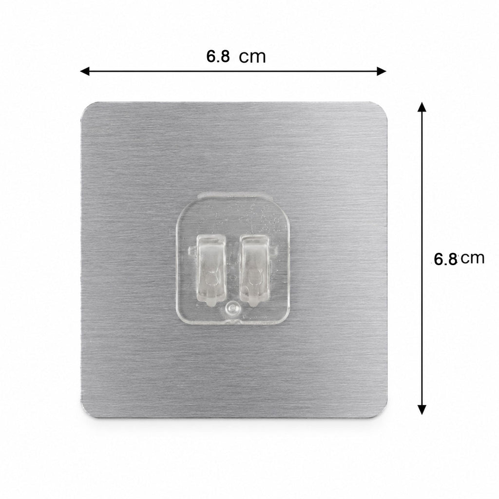 Self-Adhesive Transparent Wall Hook Damage-Free, Reusable Holder - Detail View 6