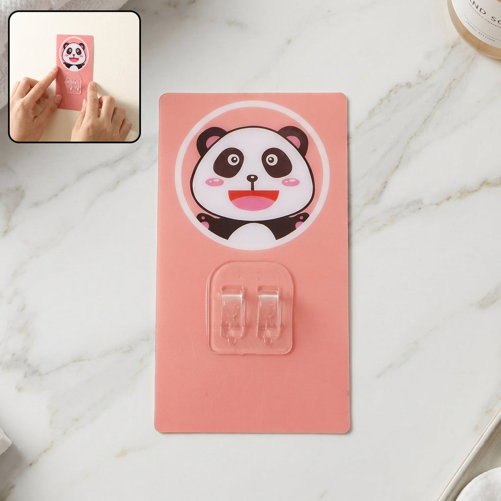 Cartoon Adhesive Wall Hook Strong Hold & No Drilling required