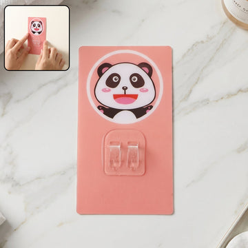 Cartoon Adhesive Wall Hook – Strong Hold & No Drilling required