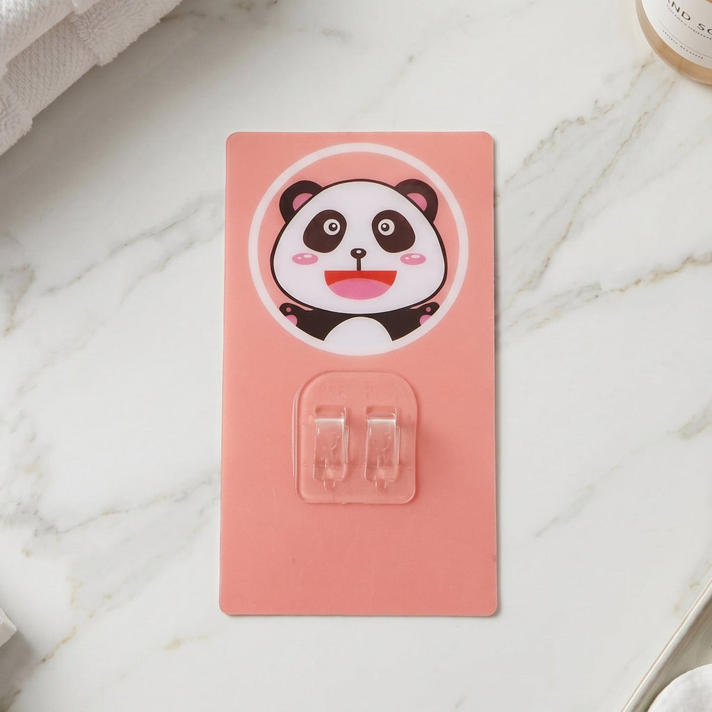 Cartoon Adhesive Wall Hook Strong Hold & No Drilling required - Front View