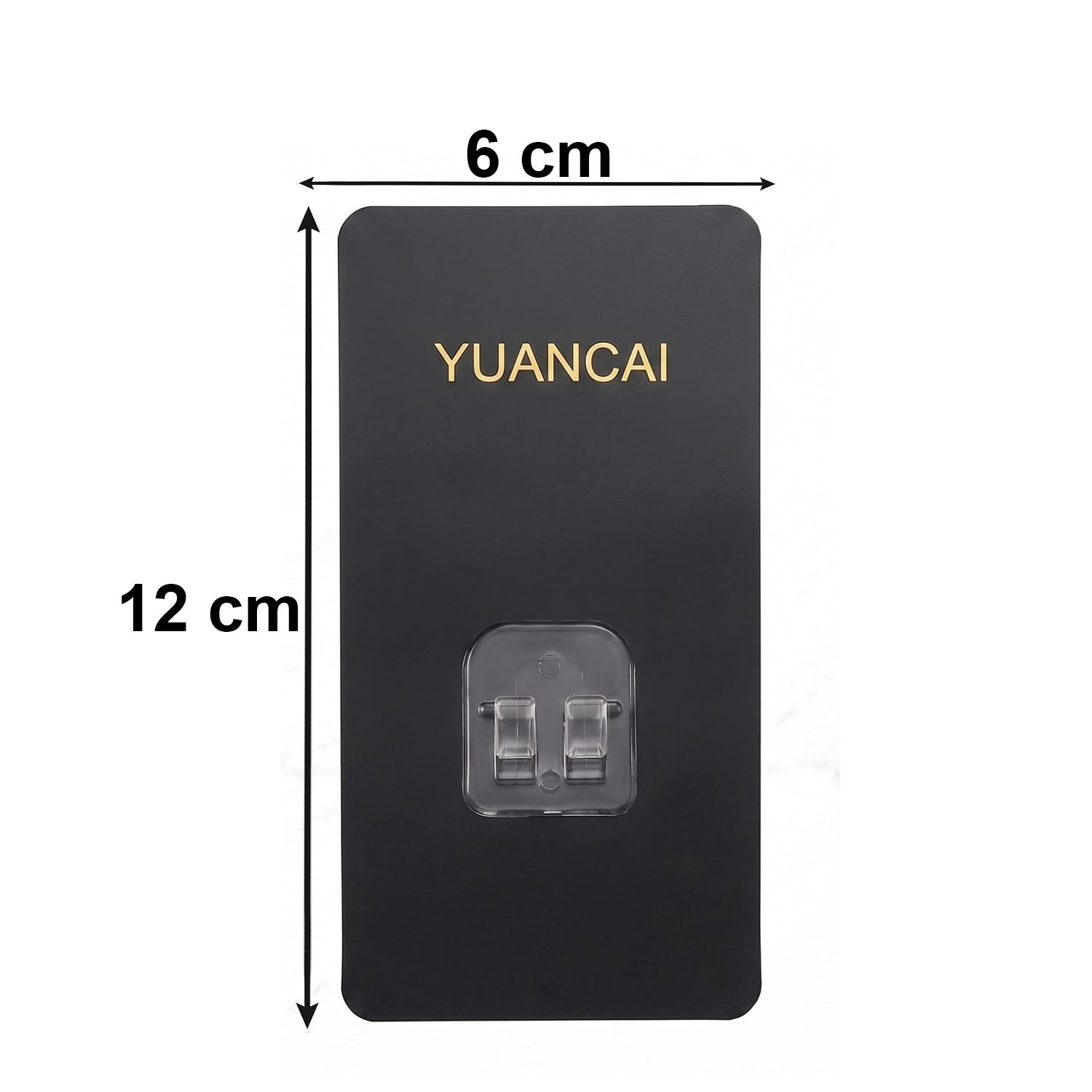 Strong Adhesive Plastic Wall Hook No Drilling & Reusable - Detail View 6