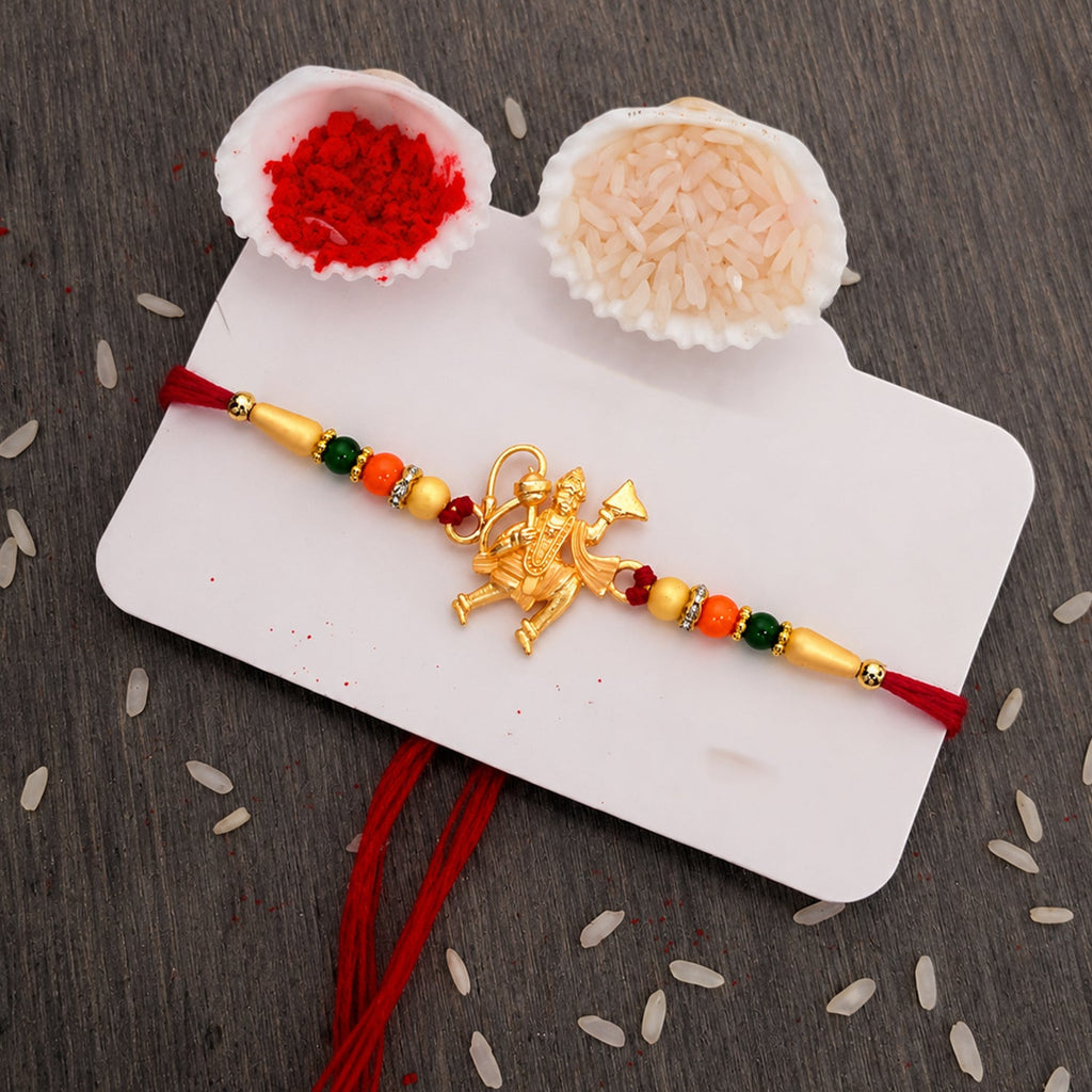 ALVENZA Hanumaan ji Rakhi – Dronagiri Mountain symbol of protection and devotion