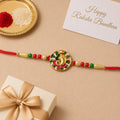 ALVENZA Ganesha Rakhi – Elegant spiritual design for Rakshabandhan