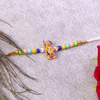 ALVENZA Hanuman Ji Beads Thread Rakhi – Traditional Protector for Brother