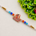 ALVENZA Lord Ram Beaded Rakhi – Stylish Religious Thread for Rakshabandhan