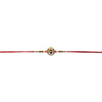 ALVENZA Shivling Design Rakhi, Traditional Beaded Raksha Bandhan Gift