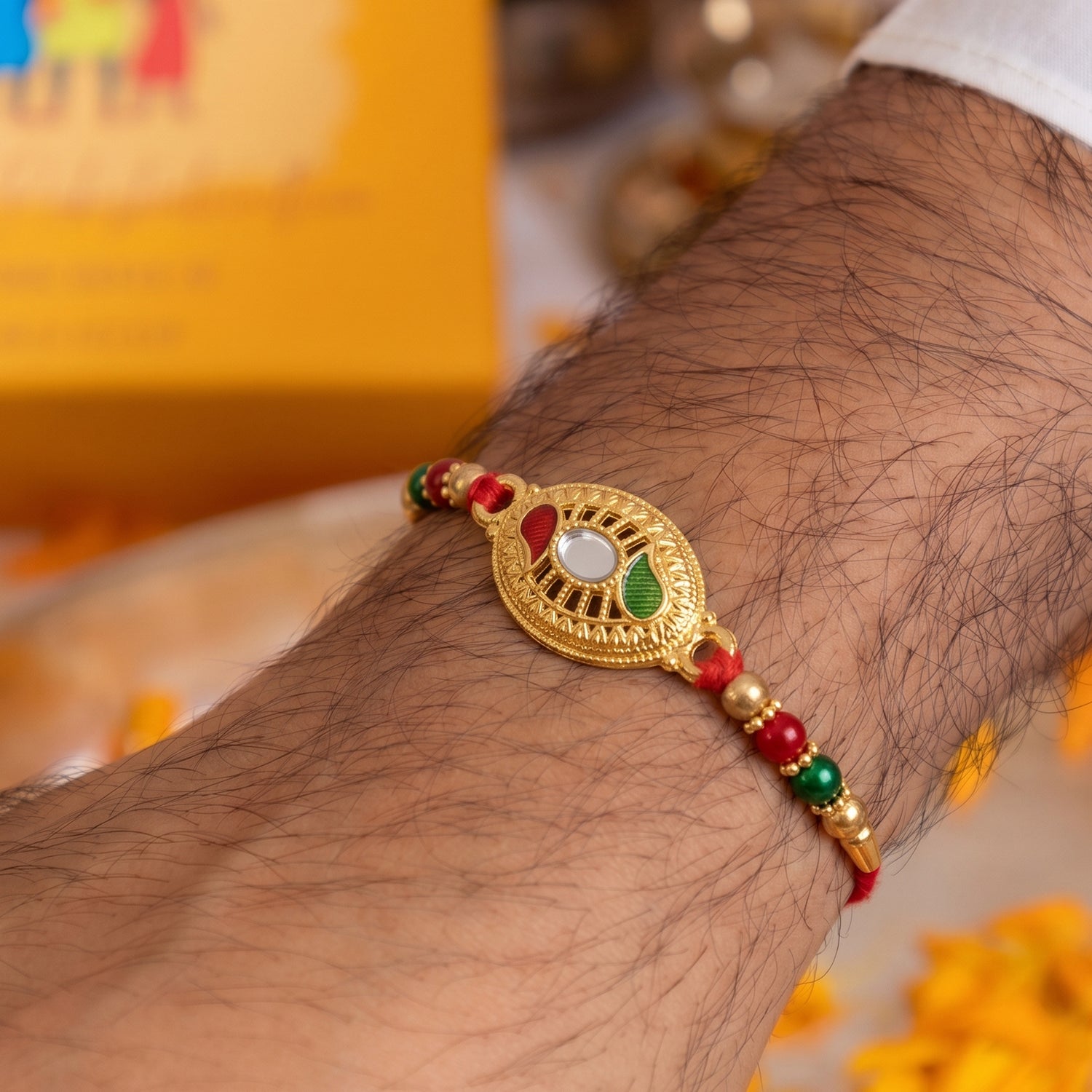 ALVENZA Rakhi – Traditional & Stylish Festive Thread for Raksha Bandhan