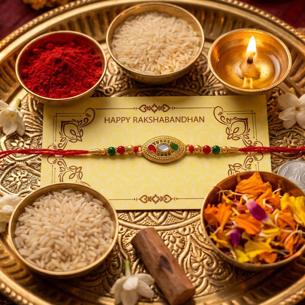 ALVENZA Rakhi – Traditional & Stylish Festive Thread for Raksha Bandhan