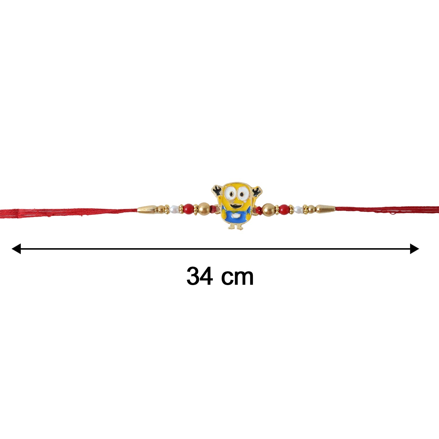 ALVENZA Rakhi - Cute Cartoon Character with Beads and Soft Thread