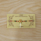ALVENZA Shivling Design Rakhi – Colorful Beads for Raksha Bandhan