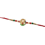 ALVENZA Shivling Design Rakhi – Colorful Beads for Raksha Bandhan