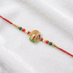 ALVENZA Shivling Design Rakhi – Colorful Beads for Raksha Bandhan