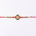 ALVENZA Colorful Beads Designer Rakhi – Modern Festive Accessory for Rakshabandhan