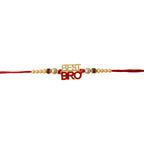 ALVENZA Pearl Beads Rakhi for Rakshabandhan - Elegant & Traditional Design