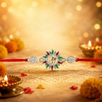 ALVENZA Om Red Thread Rakhi – Stylish & Perfect for Raksha Bandhan