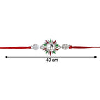 ALVENZA Om Red Thread Rakhi – Stylish & Perfect for Raksha Bandhan